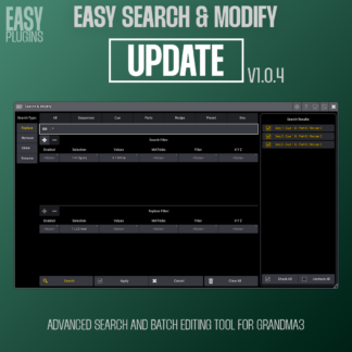 Easy Search & Modify