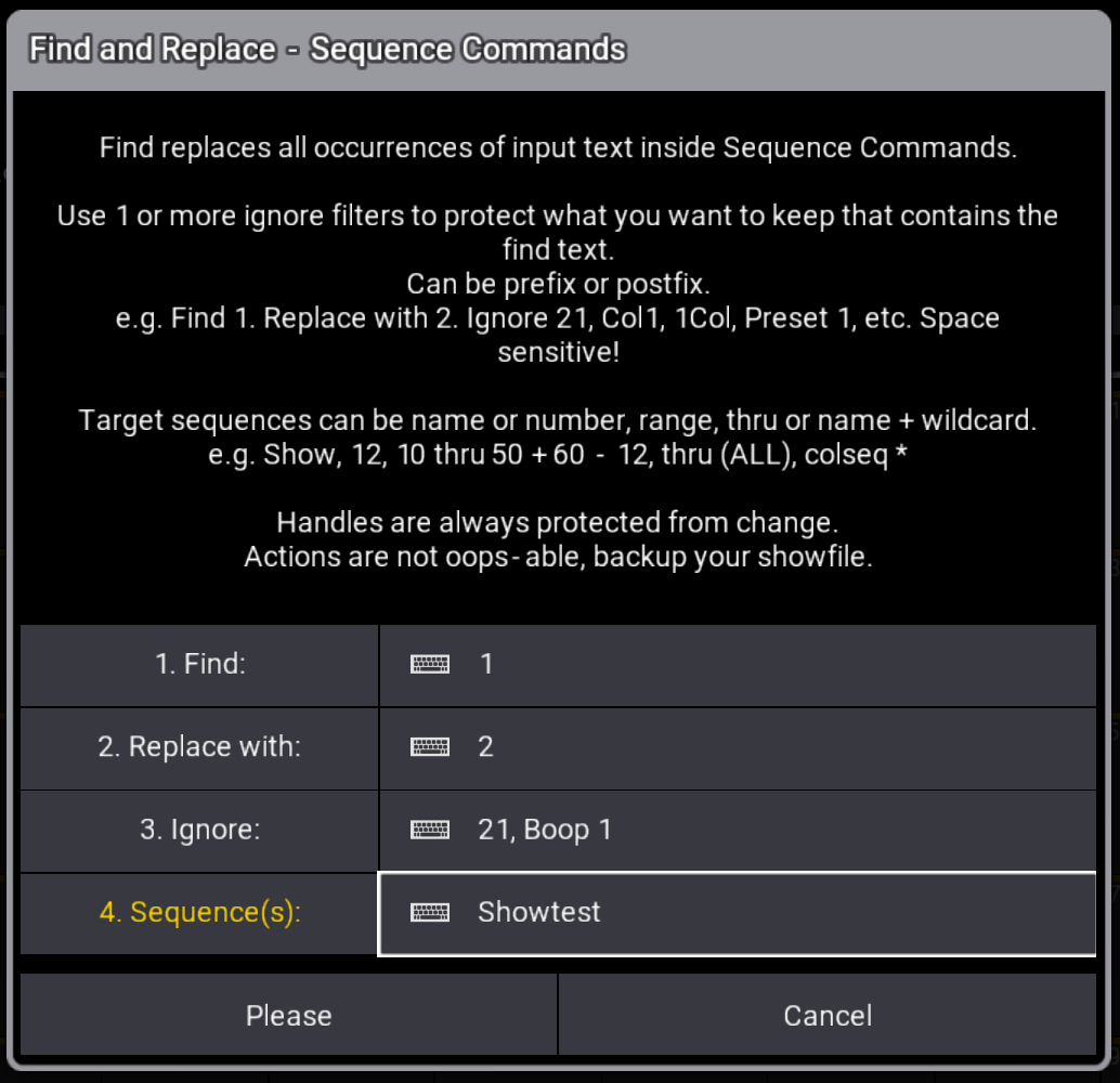Find and Replace - Sequence Commands - Image 2
