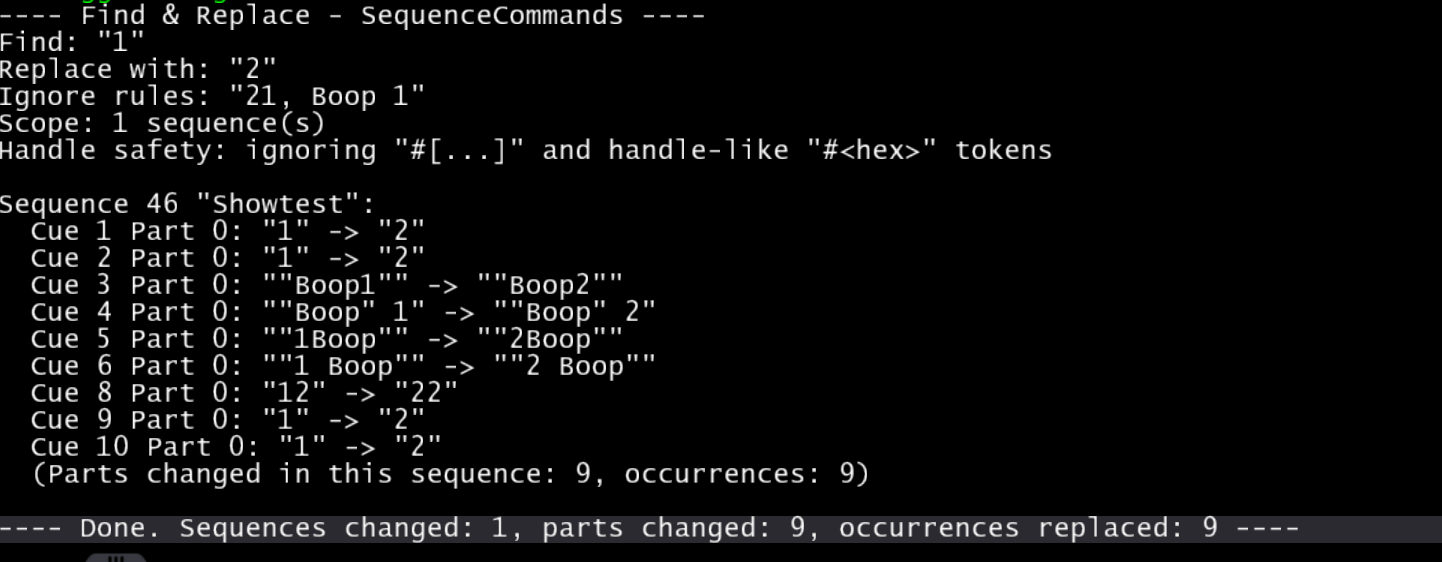 Find and Replace - Sequence Commands - Image 3